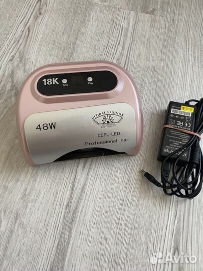 Лампа для сушки ногтей гибридная 49w