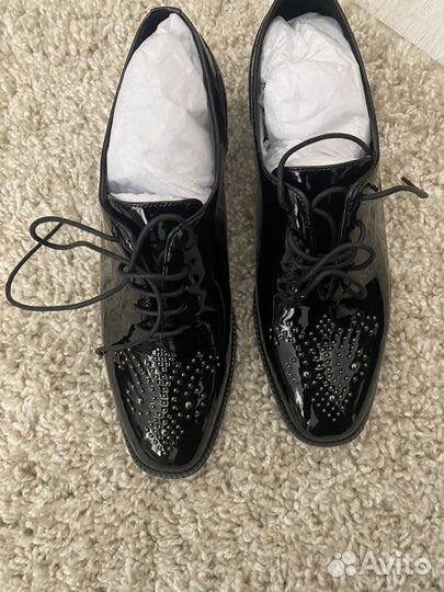 Полуботинки натуральная кожа 37