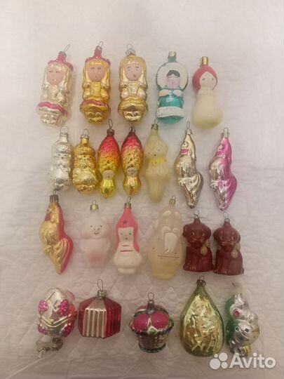 Елочные игрушки СССР