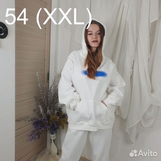 Худи с флисом 7986