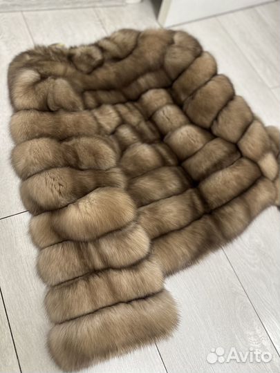 Шуба из баргузинского соболя