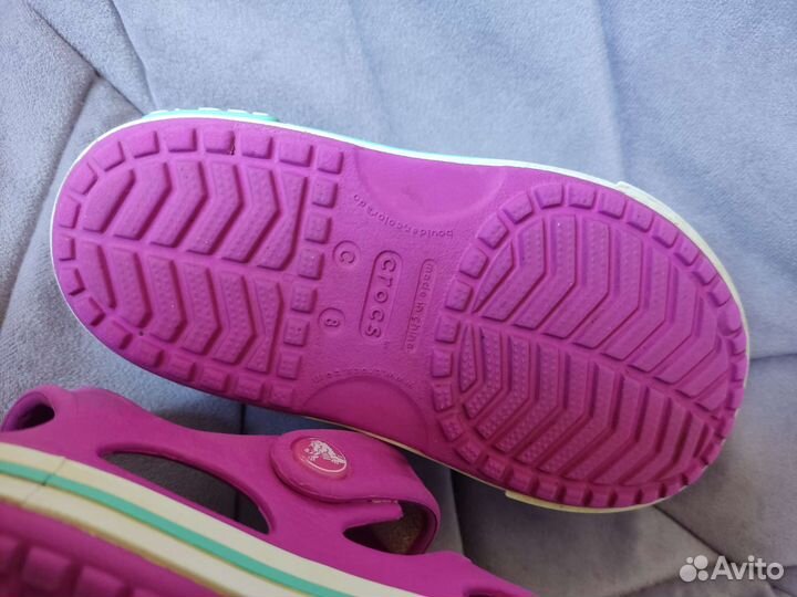 Сандалии crocs c8 для девочки