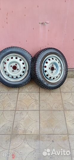 Колеса зимние 175 65 r14 На ваз