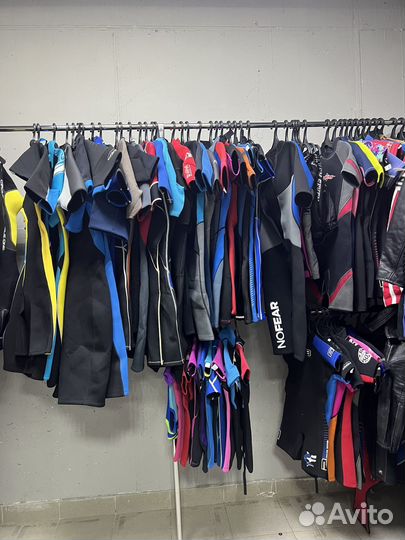 Гидрокостюм длинный мужской женский детский