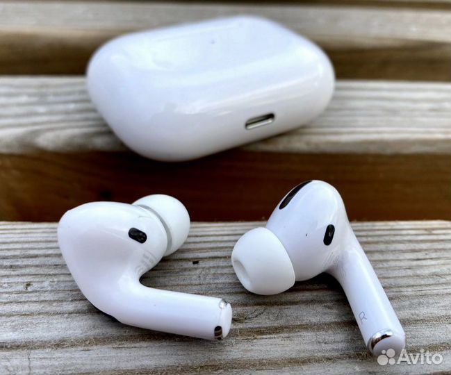 Airpods pro c шумоподавлением,премиум качество