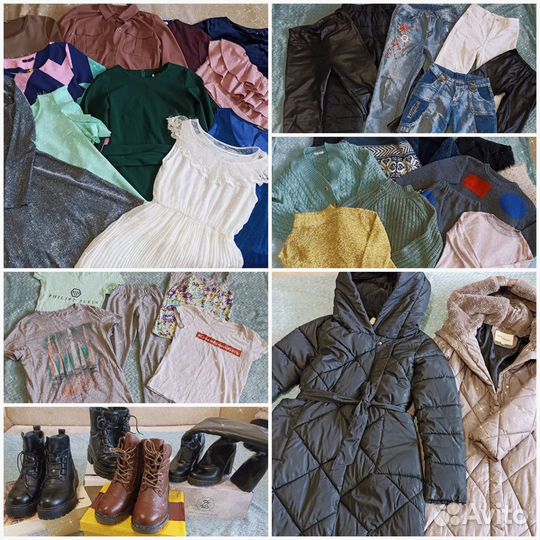 Большой пакет женских вещей, обуви и сумок 47 шт