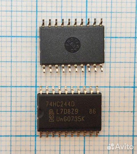 NEX-NXP 74HC244D микросхемы - 10 штук лот