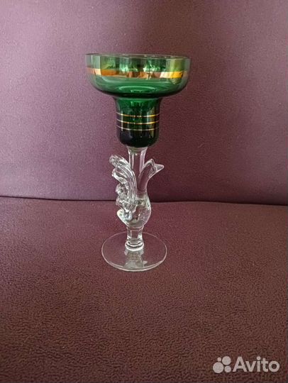 Подсвечник хрусталь СССР