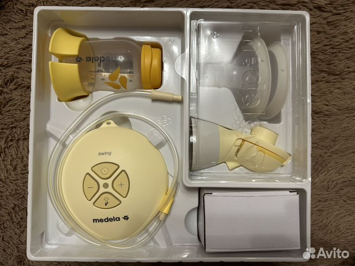 Молокоотсос medela электрический swing flex