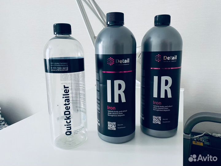 Пустые бутылки из под автохимии