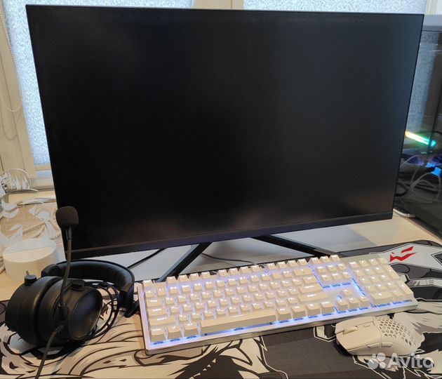 Набор игровой переферии с монитором