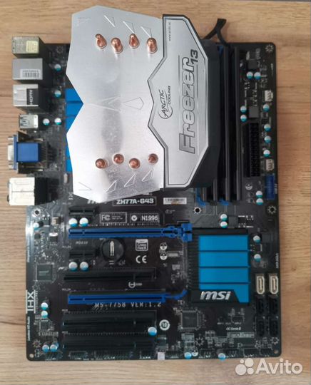 Материнская плата, процессор i7,кулер,оперативка