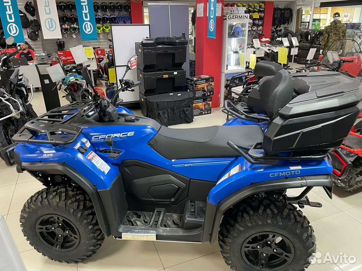 Квадроцикл cfmoto cforce 400L EPS синий
