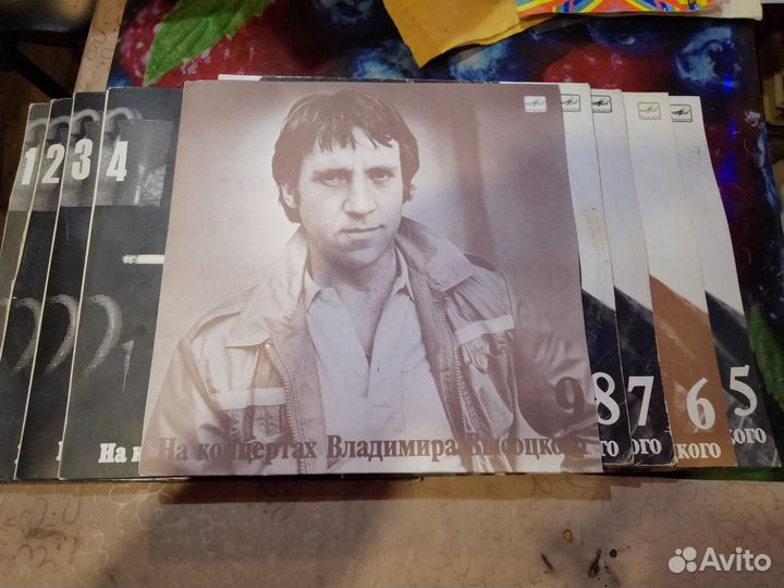 Виниловые пластинки Барды, Высоцкий