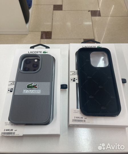 Новый чехол Lacoste для iPhone 15 pro