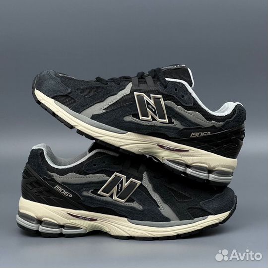 New Balance кроссовки 1906 черные