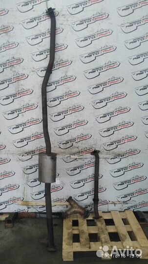 Глушитель toyota alphard MNH10W 1MZ-FE 3 части при