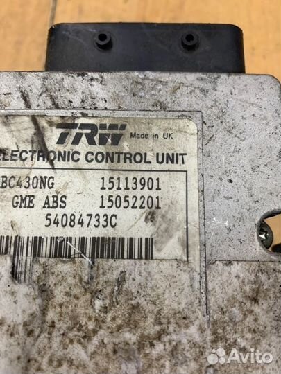 Блок abs Opel Vectra C Z18XE