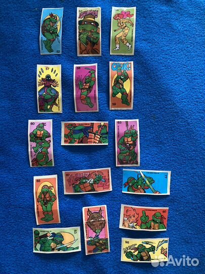 Наклейки коллекционные (из 90-х)