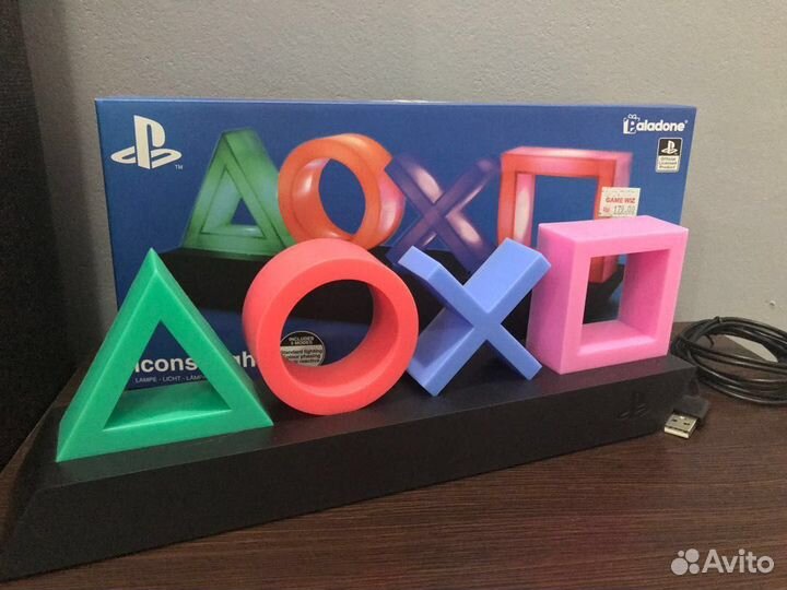 Оригинальный светильник Paladone Iconslight Playst