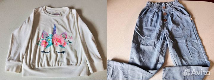 Вещи пакетом на девочку 4 года