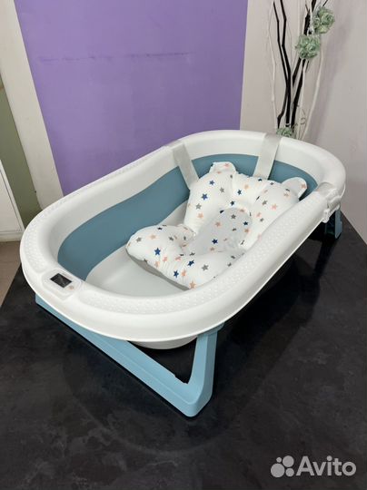 Детская ванночка для купания складная
