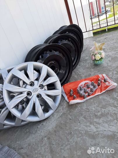 Диски штампы р 15 на hyundai solaris, Kia Rio