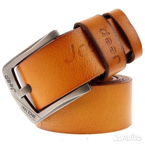 Новые кожаные ремни фирмы Diesel, Jeep