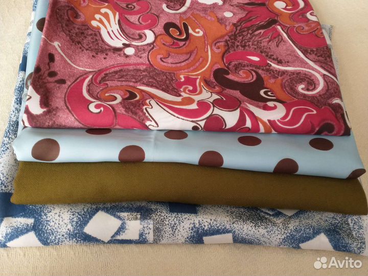 Ткань СССР в кусках