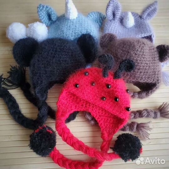 Шапочки для кукол Паола Рейна