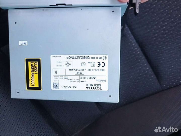 Штатная автомагнитола для Toyota Prado 2009-2013