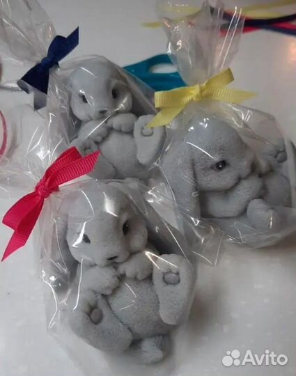 Пасхальный кролик мыло