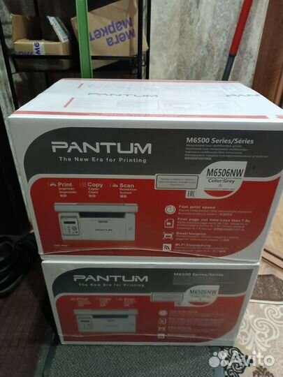 Принтер лазерный мфу Pantum M6506 NW