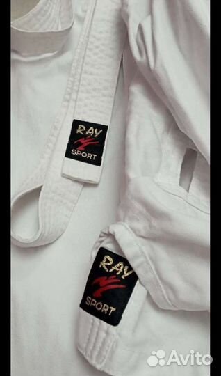 Кимоно 150-155,щитки, бандаж Рей Спорт. Вышлю