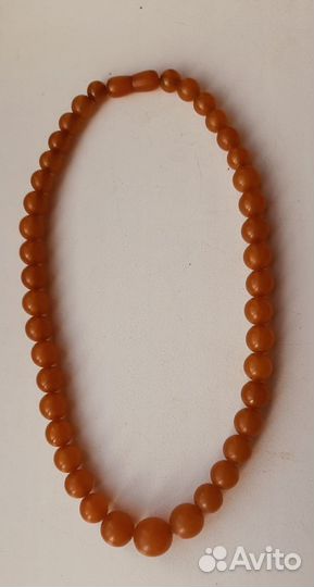 Янтарные бусы СССР