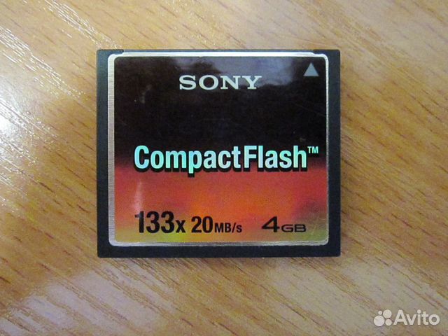 Карта памяти compact flash 4gb