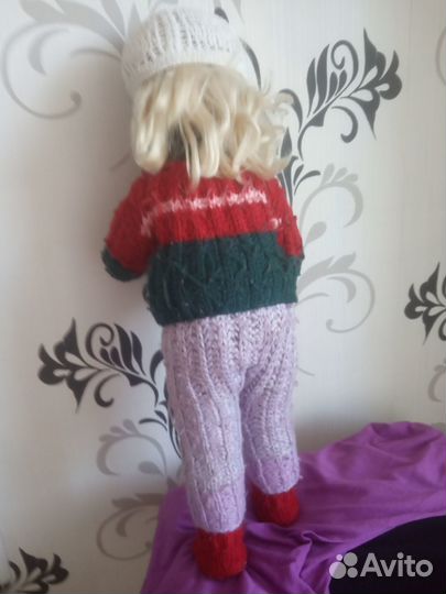 Кукла редкая ГДР Обижулька