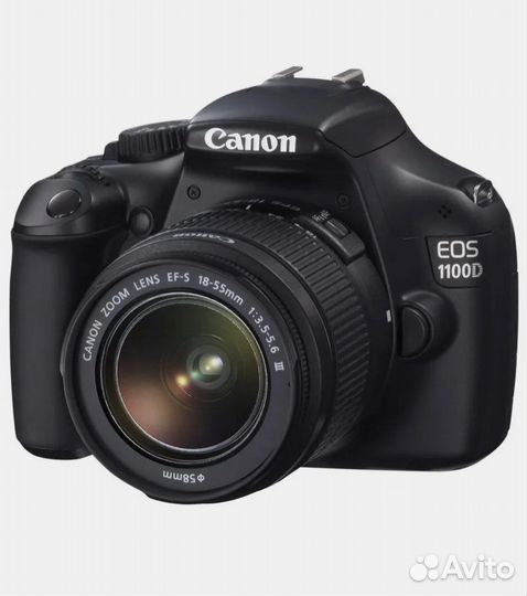 Зеркальный фотоаппарат canon eos 1100d