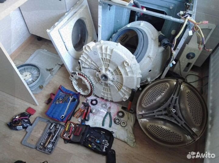 Ремонт стиральных, посудомоечных, сушильных машин