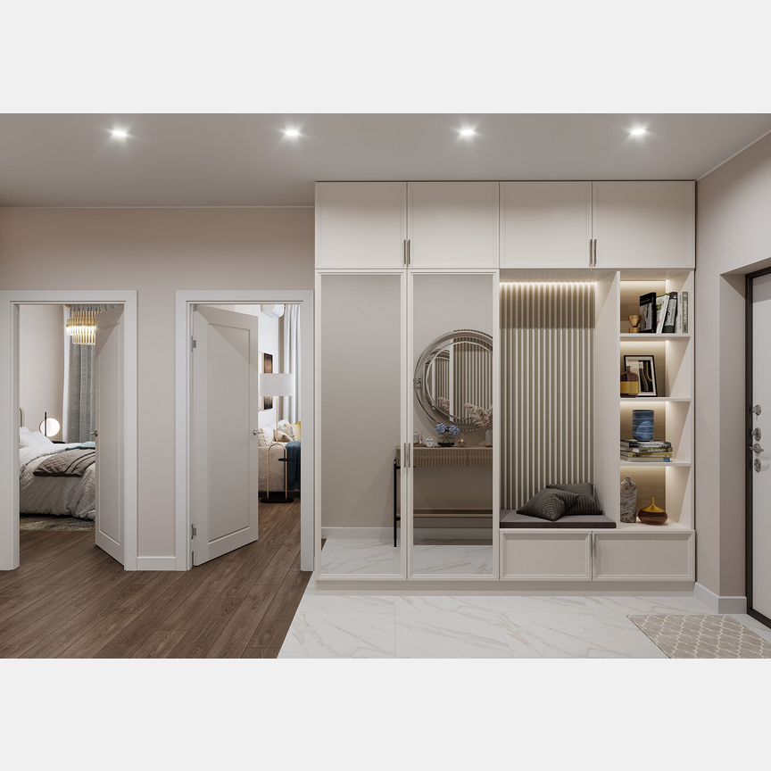 1-к. квартира, 35,2 м², 12/20 эт.