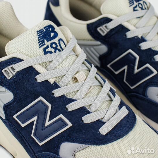 Мужские New Balance 580 Navy White