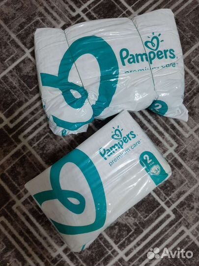 Подгузники премиум кеа 67 штук. Размер 2