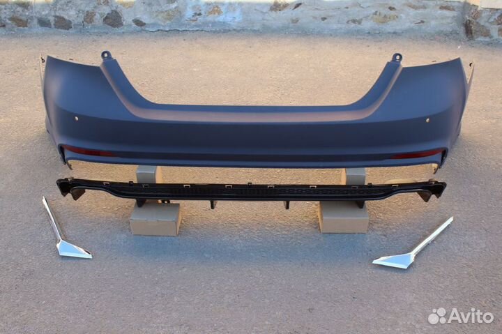 Camry 70 Задний бампер в стиле Lexus V7EG9