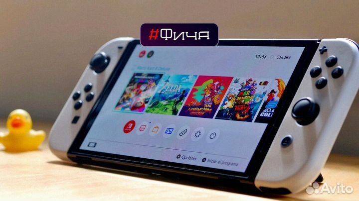 Игровая приставка Nintendo Switch oled б/у