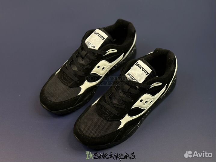 Кроссовки мужские Saucony shadow 6000 black