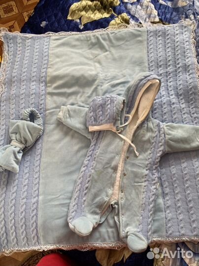 Комплект на выписку для мальчика