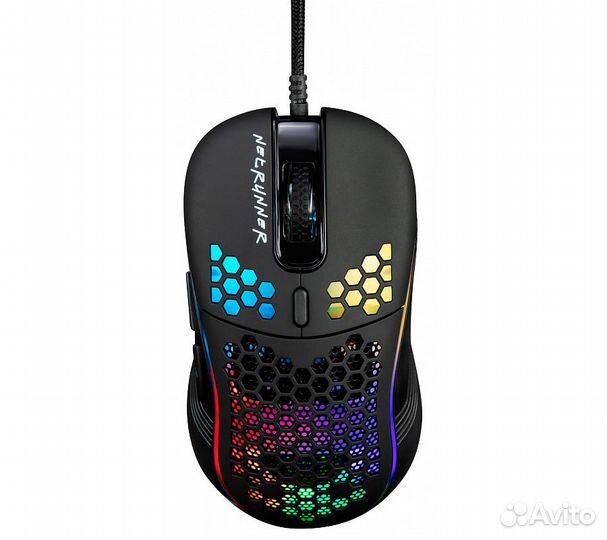 Мышь Оклик 713G netrunner, черный