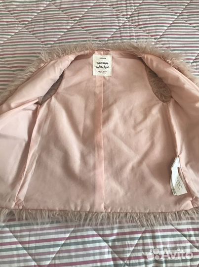 Жилет Zara меховой для девочки