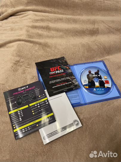 Диск для ps4 ufc 4