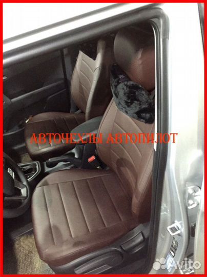 Чехлы Автопилот Hyundai Creta 1 из экокожи